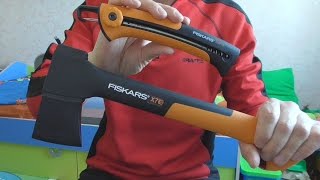 По совету друзей топор Fiskars X7