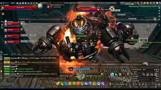 Revelation online  Два друида, два жнеца и страж гуляют в машинариуме на демонах