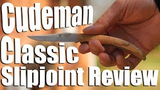 Cudeman Classic Knife Review.  A cheap but good slipjoint for $30