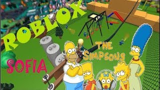 Симпсоны побег из тюрьмы ROBLOX Simpsons escape from prison
