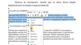 Normas da ABNT no Word