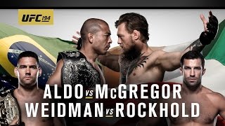 UFC 194: Aldo vs. McGregor & Jacare vs. Romero Preview on Newsmakers