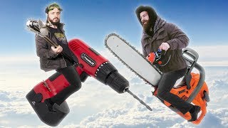 ШУРУПОВЕРТ ИЛИ БЕНЗОПИЛА — Самодельные двигатели - СТАРЫЙ ИЛИ КРАСТЕР?