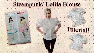 Steampunk/ Lolita Blouse