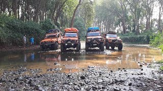 Gerombolan Jimny OffRoad Kejamnya Sungai S,Jgn Masuk Bila Hari Sdh Gelap,Ep.3
