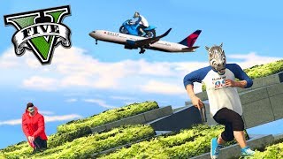 GTA V Online - PARKOUR MOD INCRÍVEL DE MOTO E À PÉ !!!