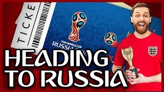 MY RUSSIA WORLD CUP 2018 TRIP STARTS NOW!
