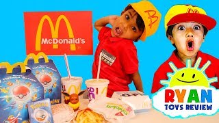 Make McDonalds Happy Meal for Ryan ToysReview
