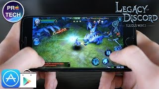 Обзор Legacy of Discord для iOS и Android — качественную MMORPG заказывали?