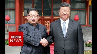 North Korea's Kim Jong-un visits China's Xi- BBC News