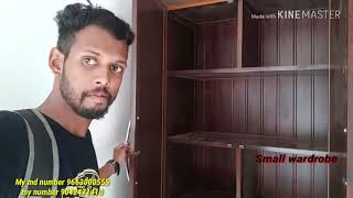 Pvc wardrobe, pvc pooja room, pvc falseceiling 9663000555