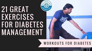 21 Great Exercises for People With Diabetes | Simple Diabetes Exercise at Home