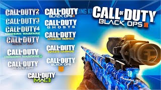 So I Played Every Call Of Duty On BO3...