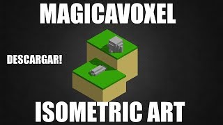 MagicaVoxel! Como hacer arte isometrico | Tutorial