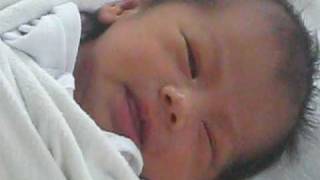 Baby Skye Sioson inside the Nursery of CGH