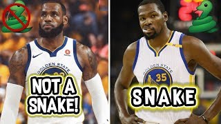Why Lebron James joining The Golden State Warriors is NOT a SNAKE MOVE!