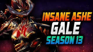 ASHE DESTROYS COMPETITIVE PLAY MODE? GALE ASHE 4363 SR! [ OVERWATCH SEASON 13 TOP 500 ]
