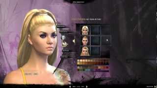 Guild Wars 2 - Human Female Character Creation