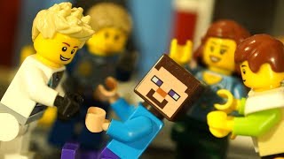 НУБик МАЙНКРАФТ против ЛЕГО Сити - Мультфильмы LEGO Мультики Minecraft Видео для Детей