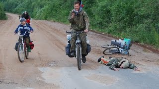 Ледяной велопоход по реке Онеге: Плесецк-Ворзогоры 2008 - фильм от ГородокТВъ