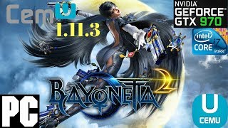 [Cemu 1.11.3] Bayonetta 2 | GTX 970 4GB | i7-3820-3.60GHz