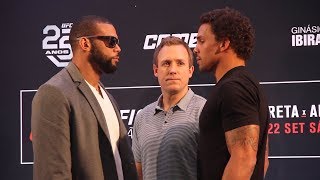 UFC Sao Paulo Media Day Staredowns - MMA Fighting