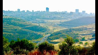 جولة في شوارع مدينة البيرة، فلسطين