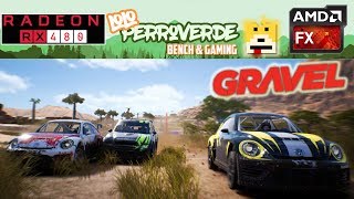 Gravel - 1080p: RX 480 + FX-8300 Gráficos al máximo
