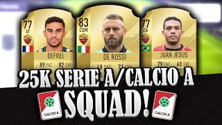 FIFA 18 BEST CHEAP & OVERPOWERED 25K CALCIO A/SERIE A SQUAD BUILDER - FIFA 18 ULTIMATE TEAM