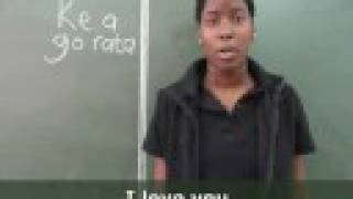 Setswana - Dumela -Blackboard Project -