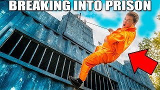 BREAKING INTO PRISON!! Escaping YouTube Hacker (24 Hour Challenge)