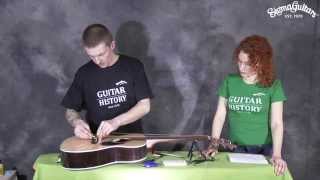 Sigma Guitars. Настройка и доводка акустической гитары.