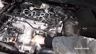 Заклинило EGR в открытом состоянии на Volkswagen Passat B6 2.0d