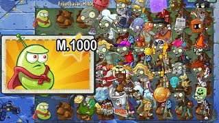Plants vs Zombies 2 - Alv Super Frijol Laser Level 1000