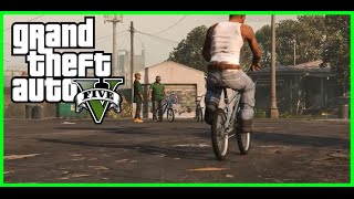 GTA 5 - San Andreas Intro Remade "Grove Street 4 Life (GTA 5 GamePlay)