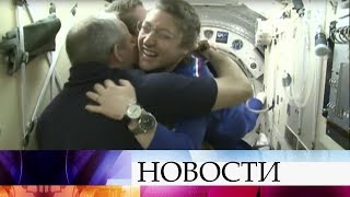 Запуск пилотируемого корабля «Союз» прошел в штатном режиме, международный экипаж уже на МКС.