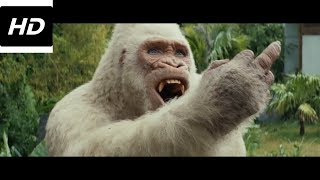Ремпейдж (2018) - Джордж показывает фак