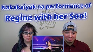 MOM & SON REACTION! Nakakaiyak na performance of Regine with son, Nate Alcasid and DO-RE-MI Reunion!