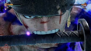 Jump Force - Zoro Haki Awakening Gameplay !  Vs Himura Kenshin ( Samurai X )