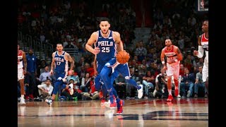FULL Game Highlights of Markelle Fultz and Ben Simmons' 76ers Debut's