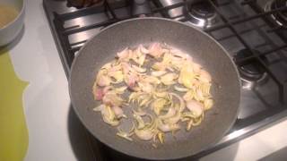 Farifrittata di ceci con cipolle