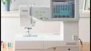 Embroidery & sewing - Janome MC11000 - part 1 - introduction