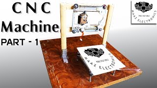 DIY CNC Drawing Machine from PC DVD Rom Part - 1 Assembly