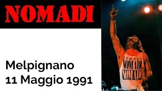 Nomadi in concerto a Melpignano (LE) - 11.5.1991