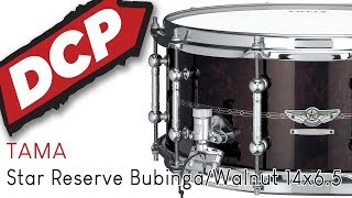 Tama Star Reserve Bubinga / Walnut Snare Drum 14x6.5