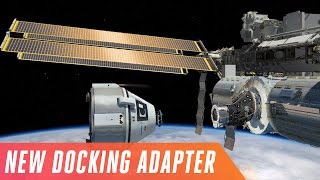 The space station gets a new parking spot