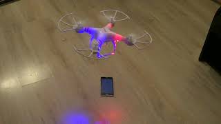 Обзор. Испытание. Тест длительность времени полета квадрокоптера Drone KY 101 s
