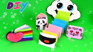 DIY.4 идеи простых блокнотов своими руками.Классные блокноты-очень просто/4 Notepads.Hand made.