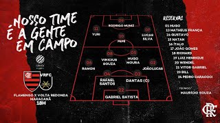 Saiu a Escalação do Flamengo vs Volta Redonda!!
