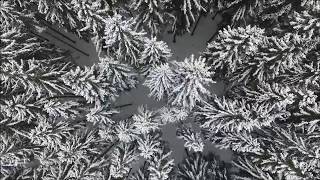 Pec pod Sněžkou zima 2017 Dron DJI Phantom 3 Advanced